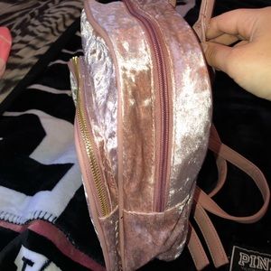 Pink Velvet Handbag